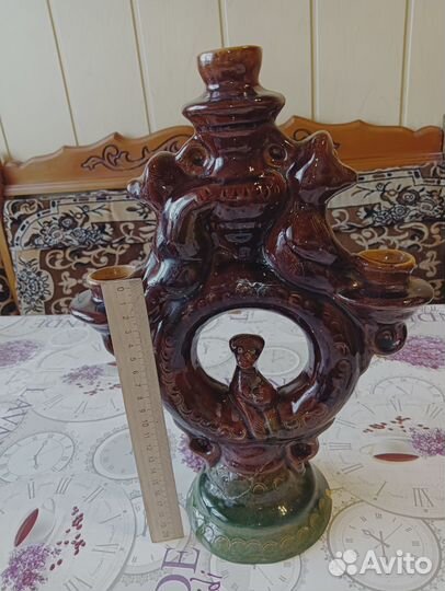 Подсвечник керамика СССР