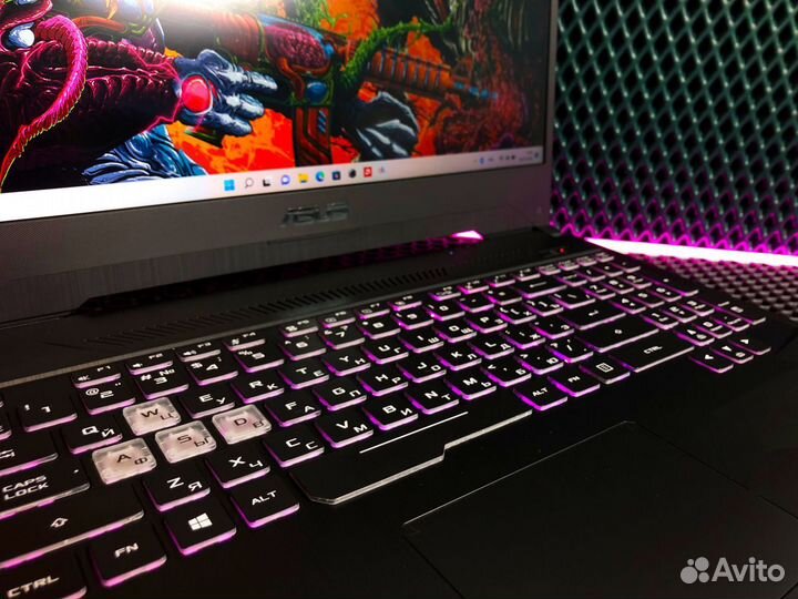 Топовый игровой ноутбук Asus TUF Gaming на Ryzen