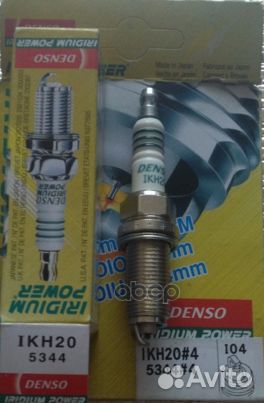 Свеча зажигания 5344 IKH204 Denso