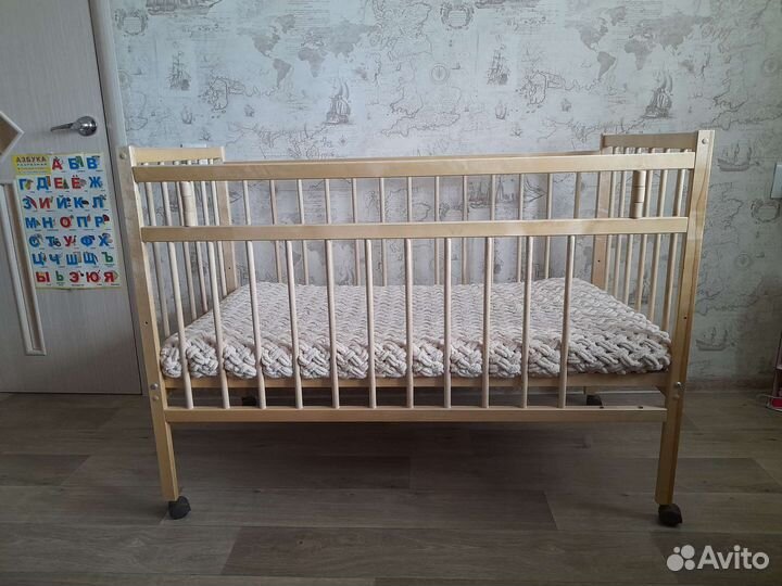 Детская кроватка от 0 до 3 х лет