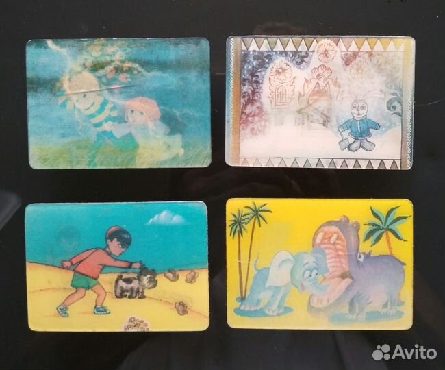 Стерео календарики СССР