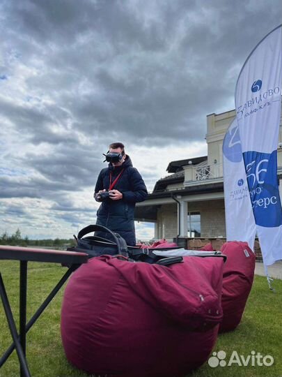 Видеосъемка с дрона