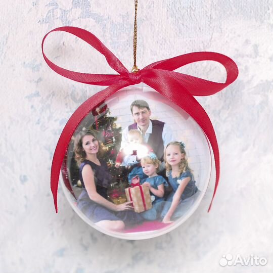 Новогодние Шары с фотографией