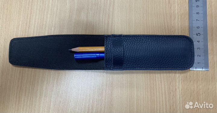 Пенал для ручек из кожи на 2-3 stilo