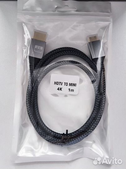 Кабель 4к гибкий mini hdmi, hdmi, DP, AUX