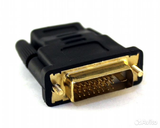 Переходник DVI (DVI-D) (папа) на hdmi (мама)