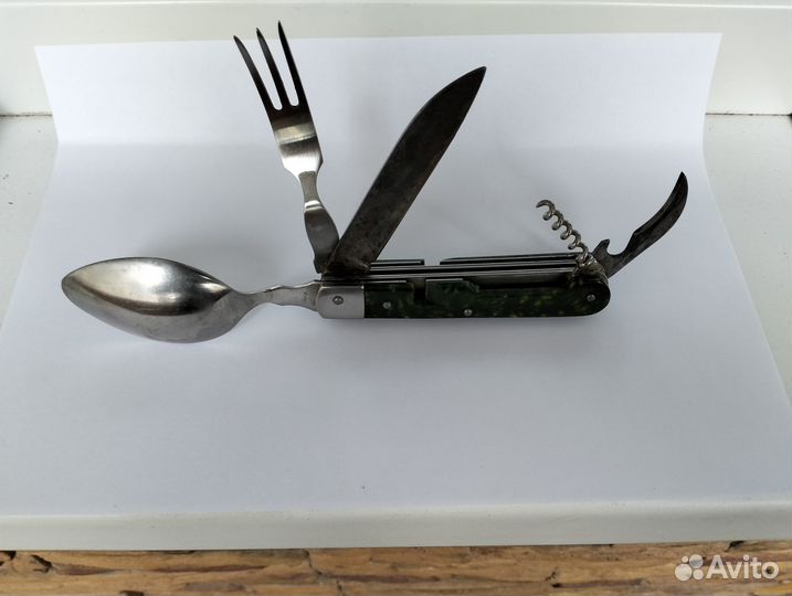 Много функциональный туристический нож СССР