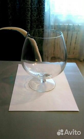 Ваза бокал на ножке