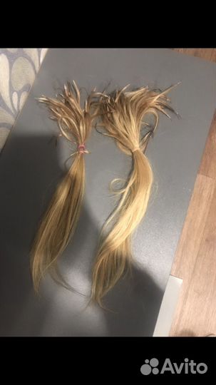 Волосы для наращивания 40 -43 см, натуральные