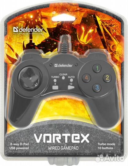 Геймпад Defender Vortex на PC