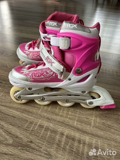 Ролики детские раздвижные 34-37