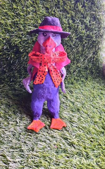 Ватные елочные игрушки