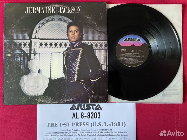 LP) Jermaine Jackson.1984 (U.S.A) 1st press