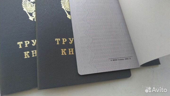 Трудовая книжка ТК