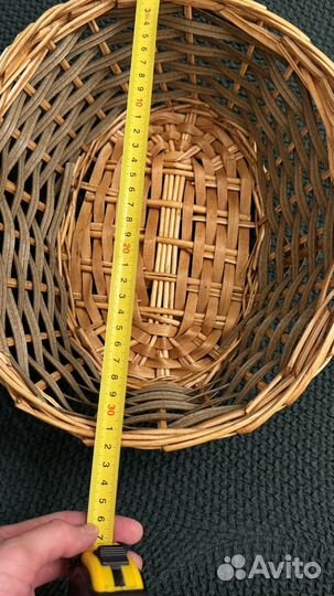 Корзина плетеная