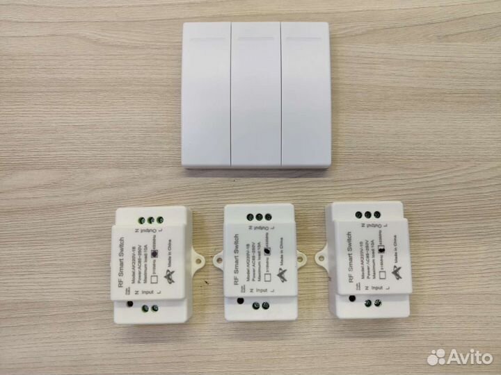 Беспроводной выключатель с батарейкой