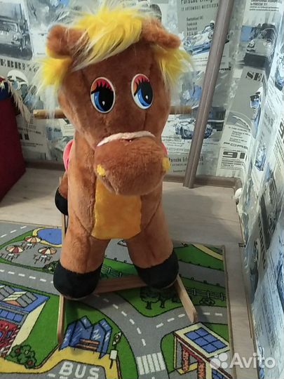 Качалка лошадь