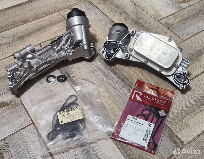 Теплообменник и комплект прокладок opel chevrolet