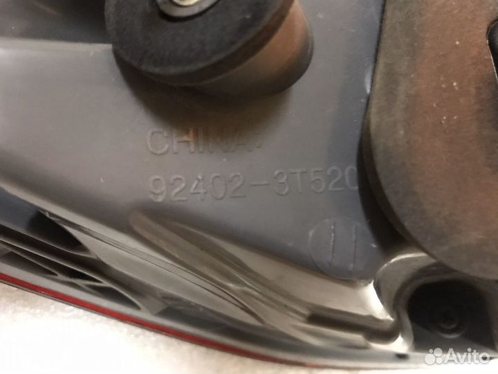 Фонарь задний левый и правый Kia Quoris LED