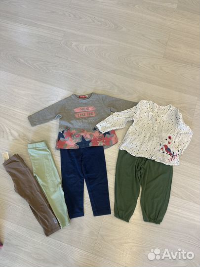 Вещи пакетом на девочку 92 98 104 zara, hm