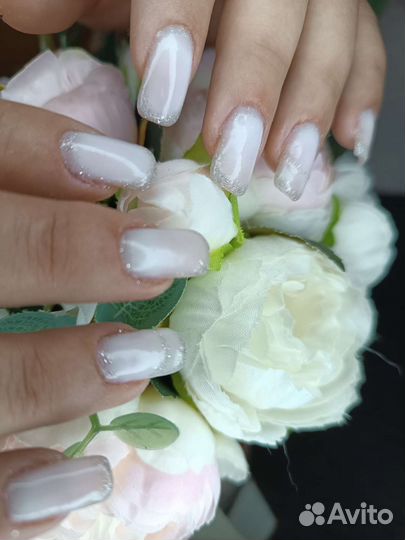 Маникюр с покрытием гель-лаком