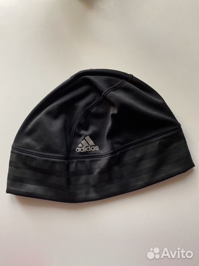 Шапка спортивная adidas оригинал для бега лыж