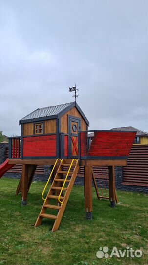 Детская горка собственного производства