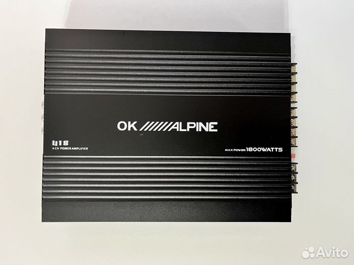 Усилитель alpine (4-х канальный)