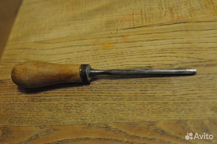 Старинный инструмент тесло топор стамеска Lema