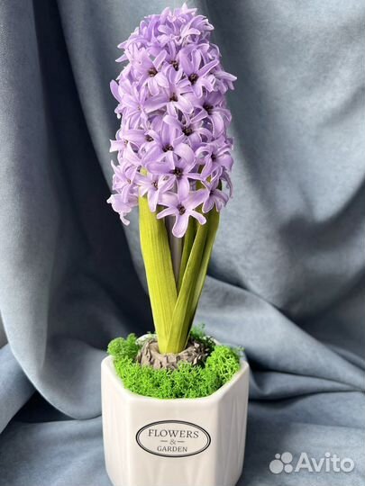 Герберы, гиацинты из фоамирана