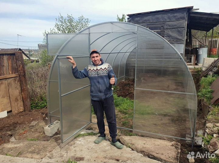 Теплица из поликарбоната