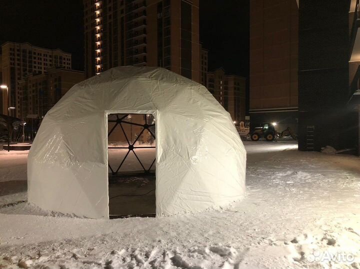 Геокупол для глемпинга