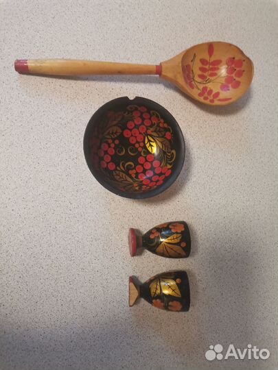 Посуда хохлома