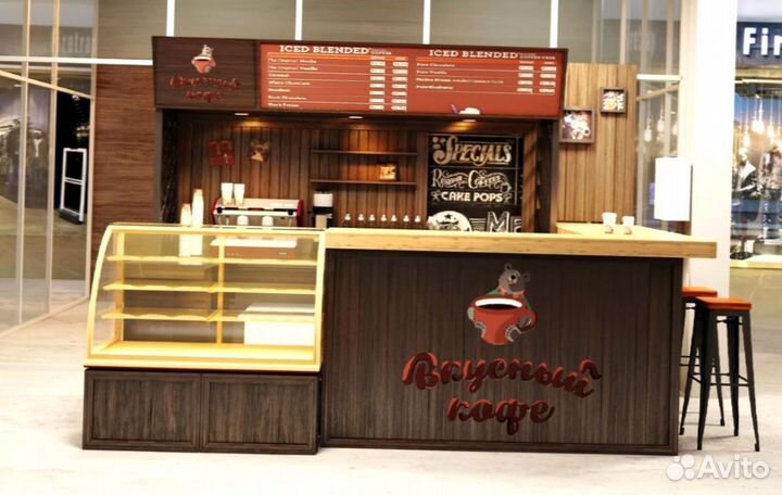 Витрина для трц