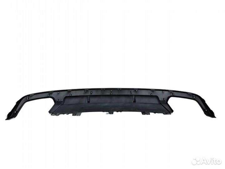 Audi A7 14-18 диффузор S7 S line стиль в обычный бампер