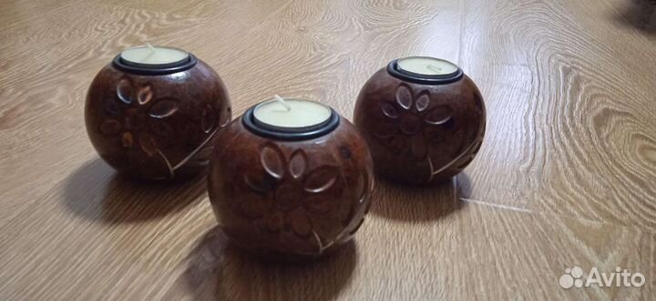 Подсвечники вазочки копилка