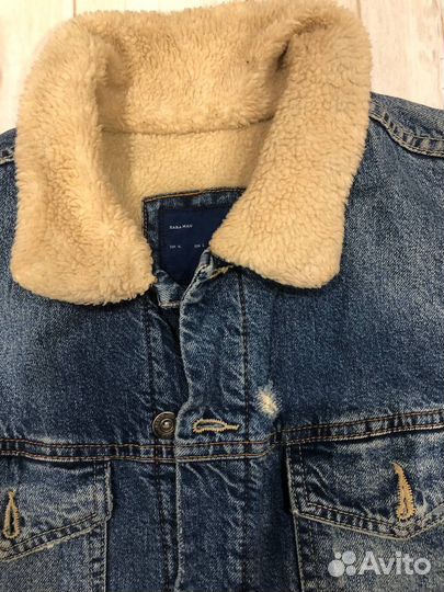 Джинсовая куртка zara