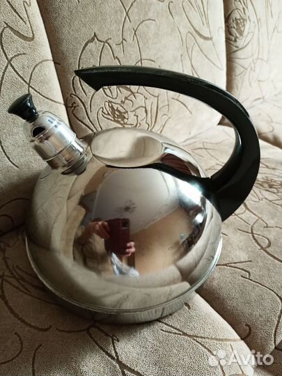 Чайник со свистком нержавейка СССР