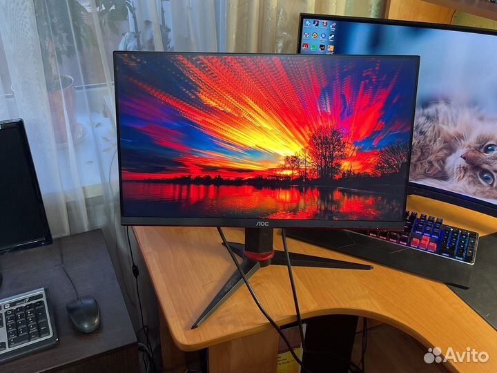 AOC 24G2/BK 144 гц игровой монитор