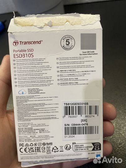 Внешний ssd 512 gb