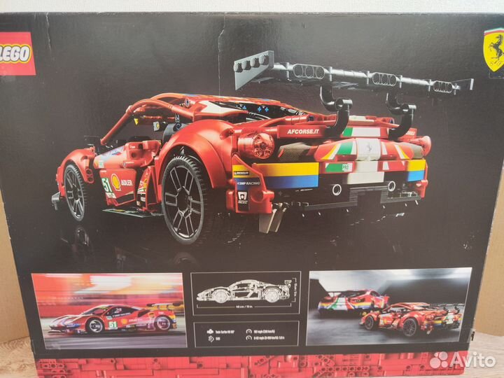 Lego Technic 42125 Ferrari 488 GTE