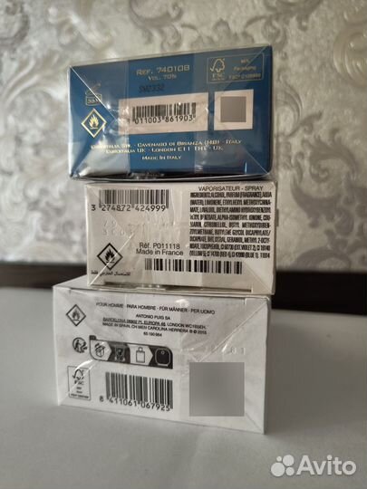 Мужские духи givenchy / versacr / trussardi