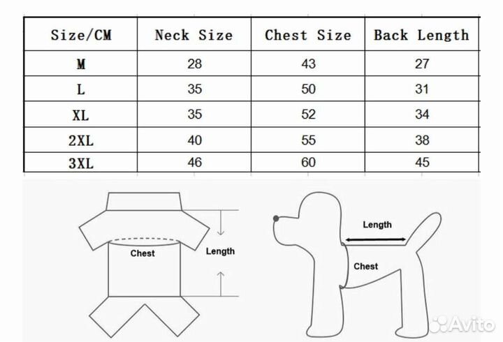 Комбинезон одежда для собаки