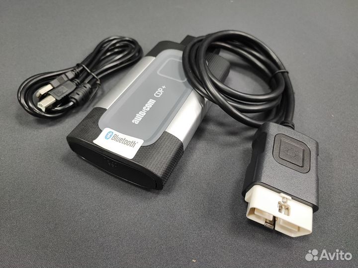 Сканер autocom CDP+ bluetooth 1 плата+софт 2021.11