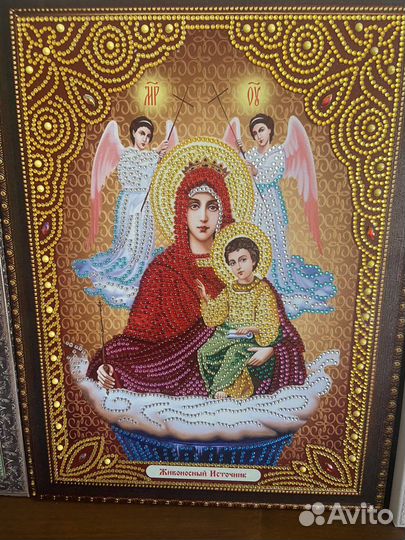 Иконы из алмазной мозайки