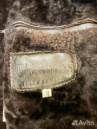 Кожаная куртка мужская с мехом