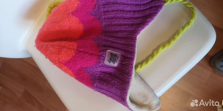 Шапочка детская яркая для девочки Deux par Deux