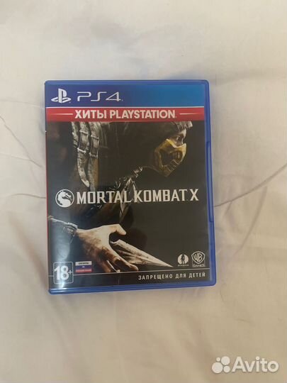 Диск на ps4 Moral Combat X