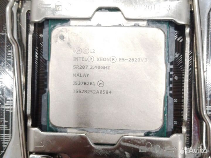 Материнская плата 2011 v3 с процесором