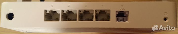 WI-FI роутер keenetic DSL (KN-2010), белый